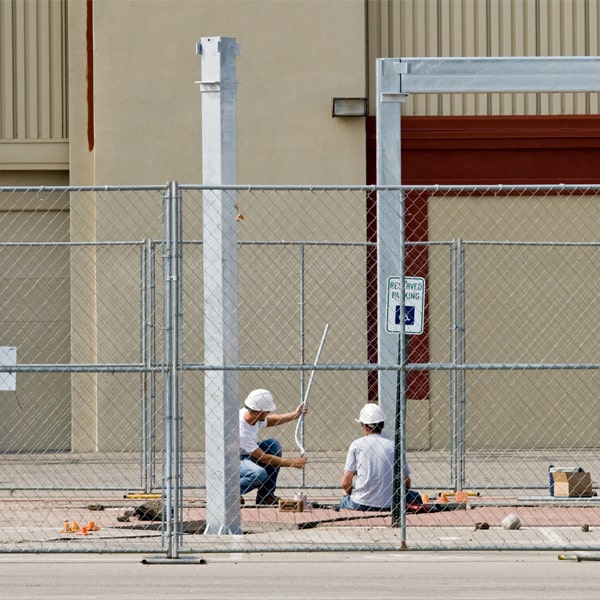 how much time can i lease the temporary fence for my construction site or event in Brawley CA